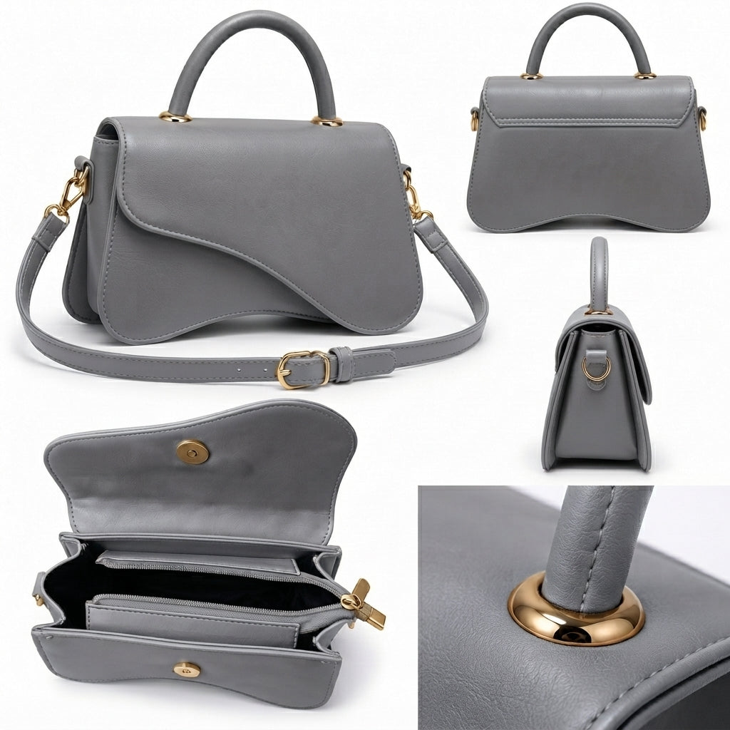 Portofino – Sculpted Flap Bag