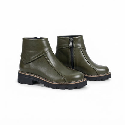 Córdoba – Sculpted Collar Ankle Boots