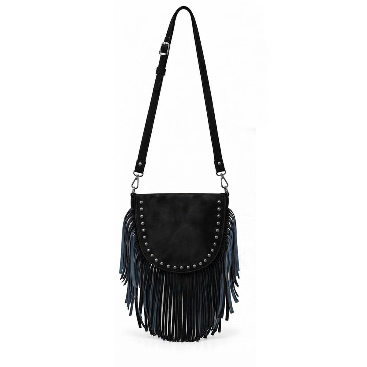 Ira – Suede Fringe Crossbody