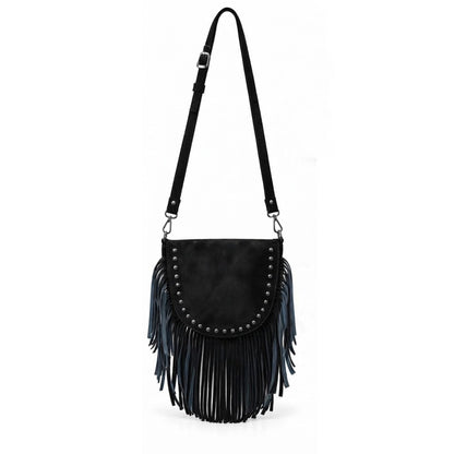 Ira – Suede Fringe Crossbody