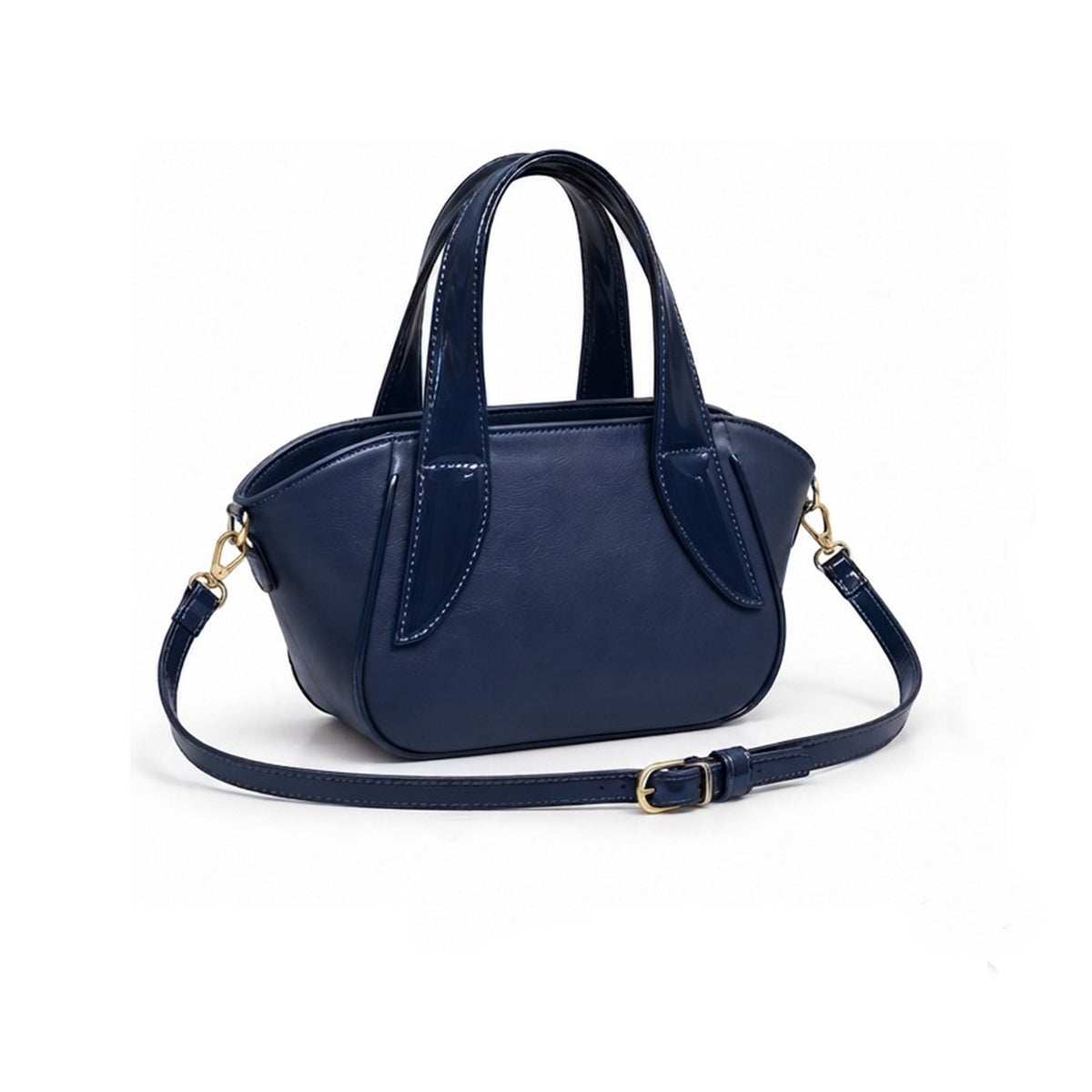 Sorrento – Gloss Handle Satchel Bag