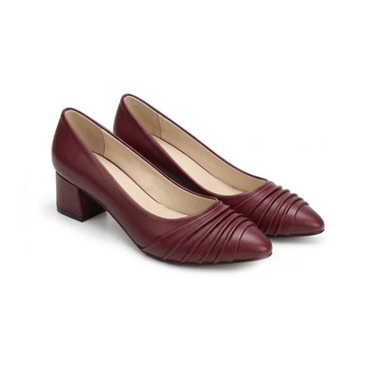 Kavya – Pleated Low Heel