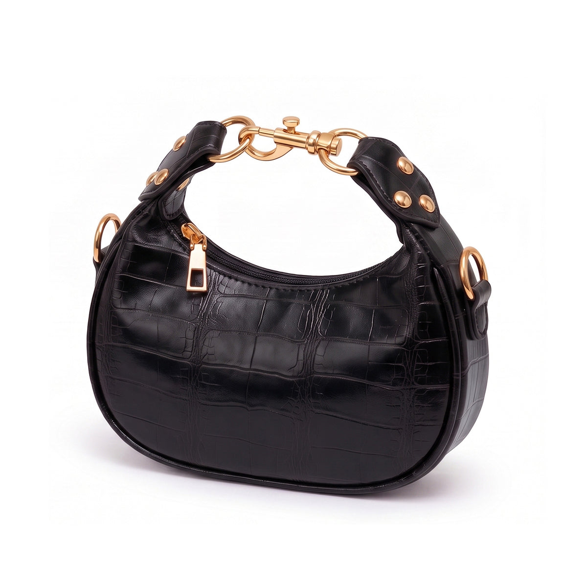 Savannah – Croc Shoulder Bag