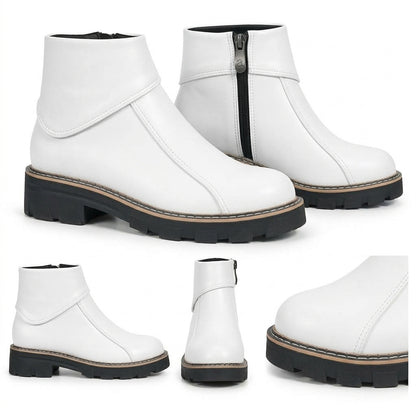 Córdoba – Sculpted Collar Ankle Boots