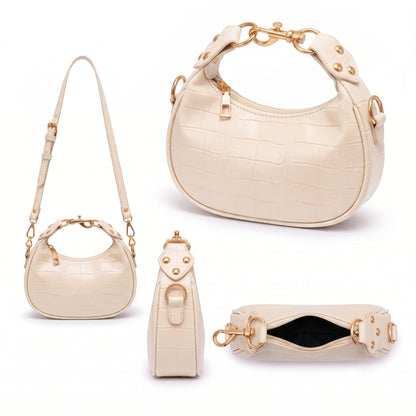Savannah – Croc Shoulder Bag