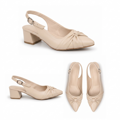 Vera – Knot Slingback Heel