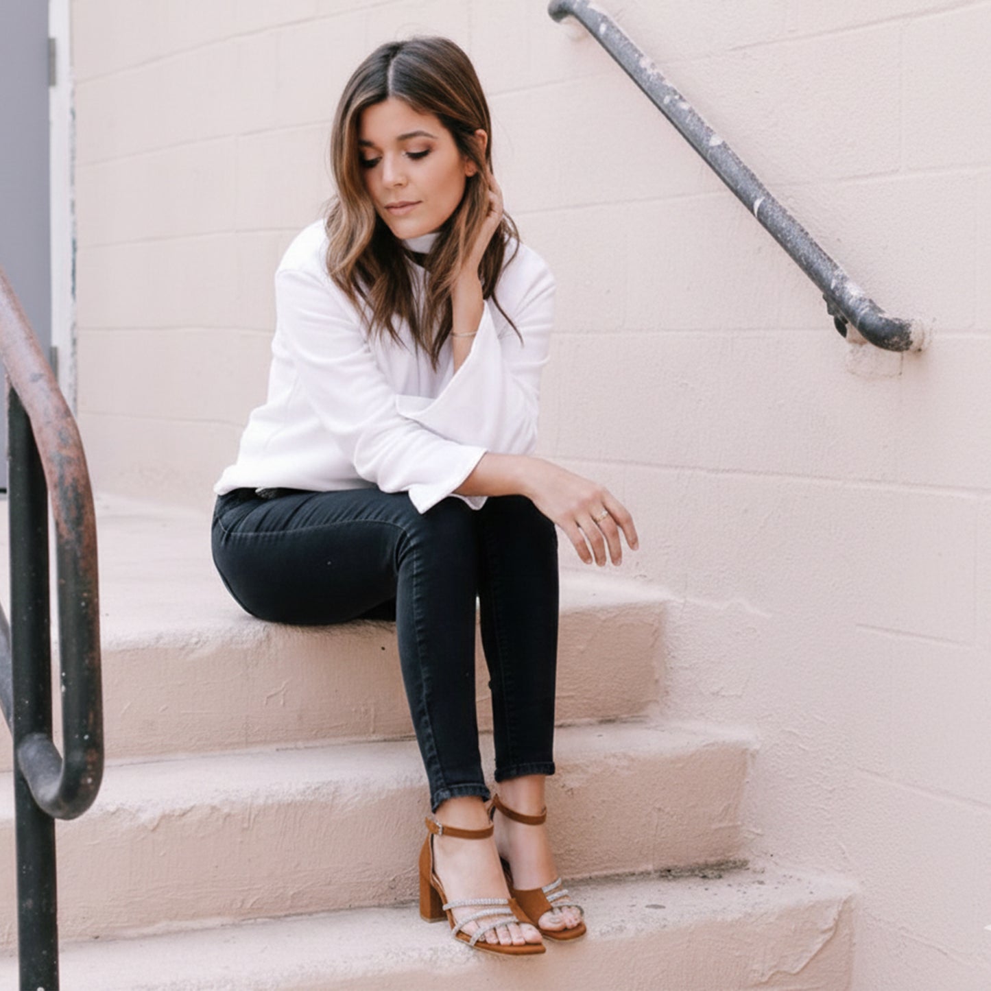 Lumi – Strappy Block Heel