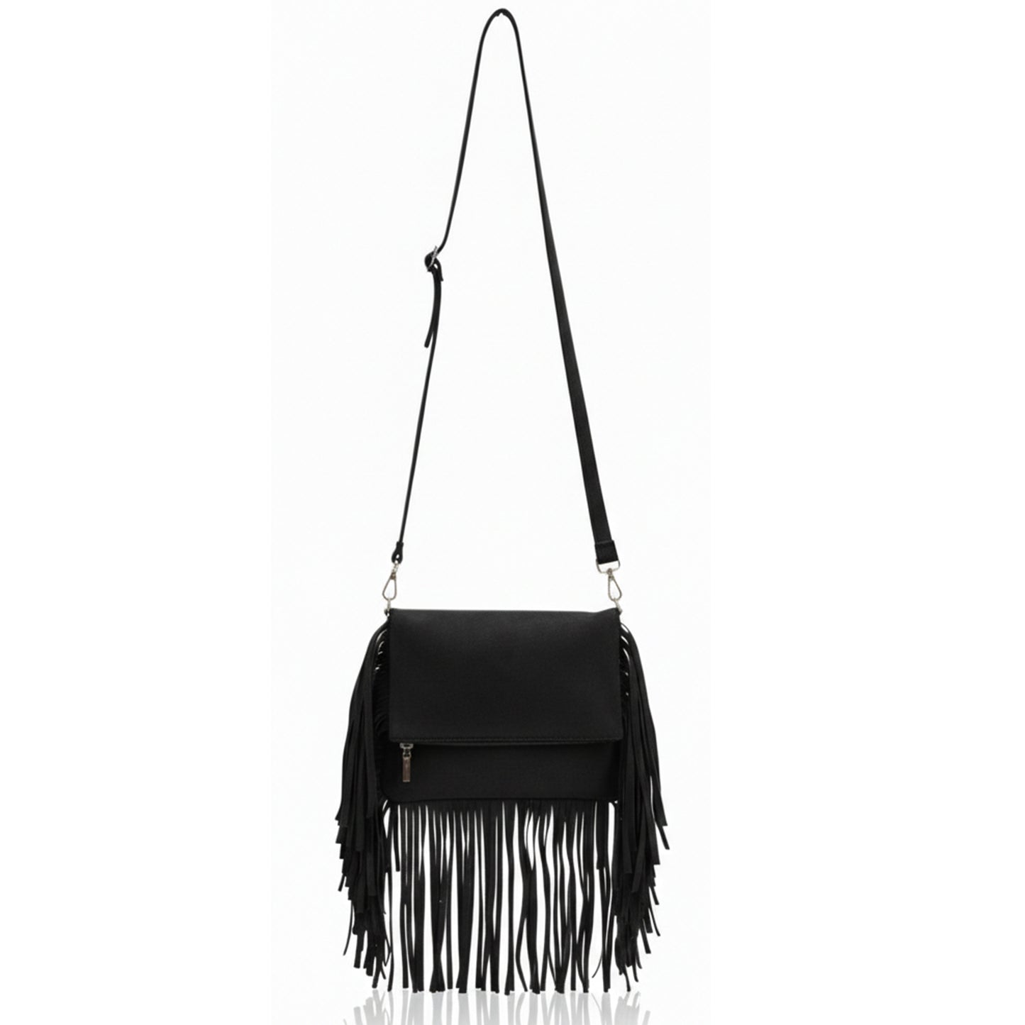 Juno – Suede Fringe Crossbody
