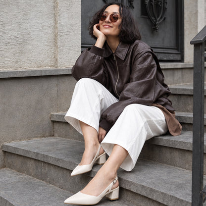Harlow – Slingback Heels