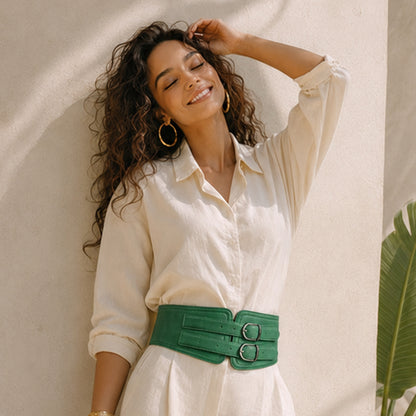 Seravia – Wide Waist Belt
