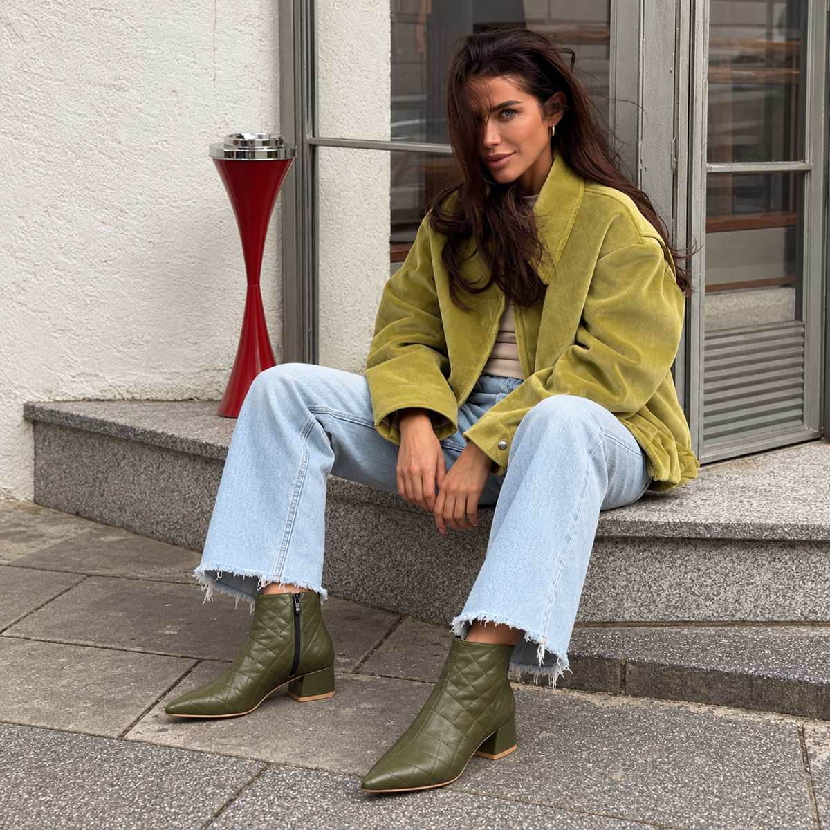 Salento – Quilted Ankle Boots