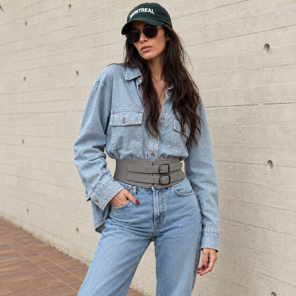 Seravia – Wide Waist Belt