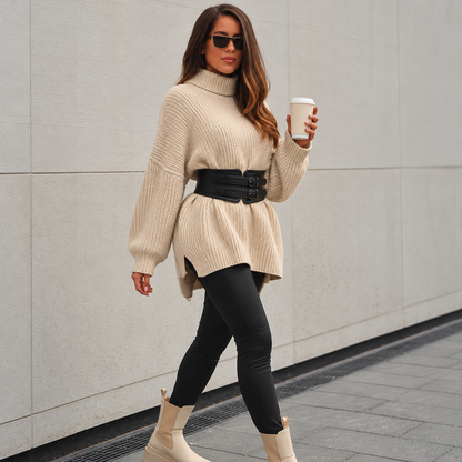 Seravia – Wide Waist Belt