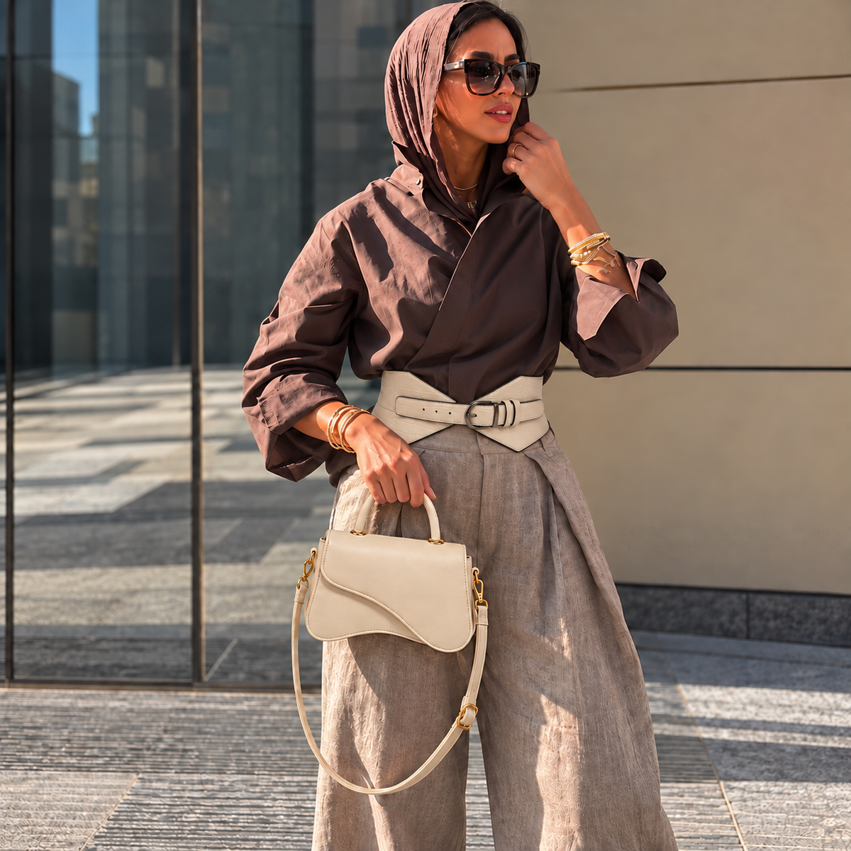 Portofino – Sculpted Flap Bag