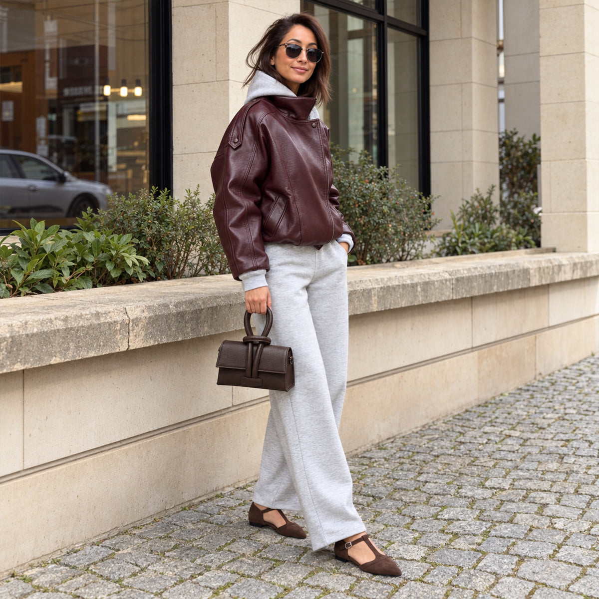 Lyra – Suede Flat