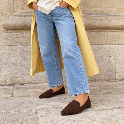 Marina – Suede Flat