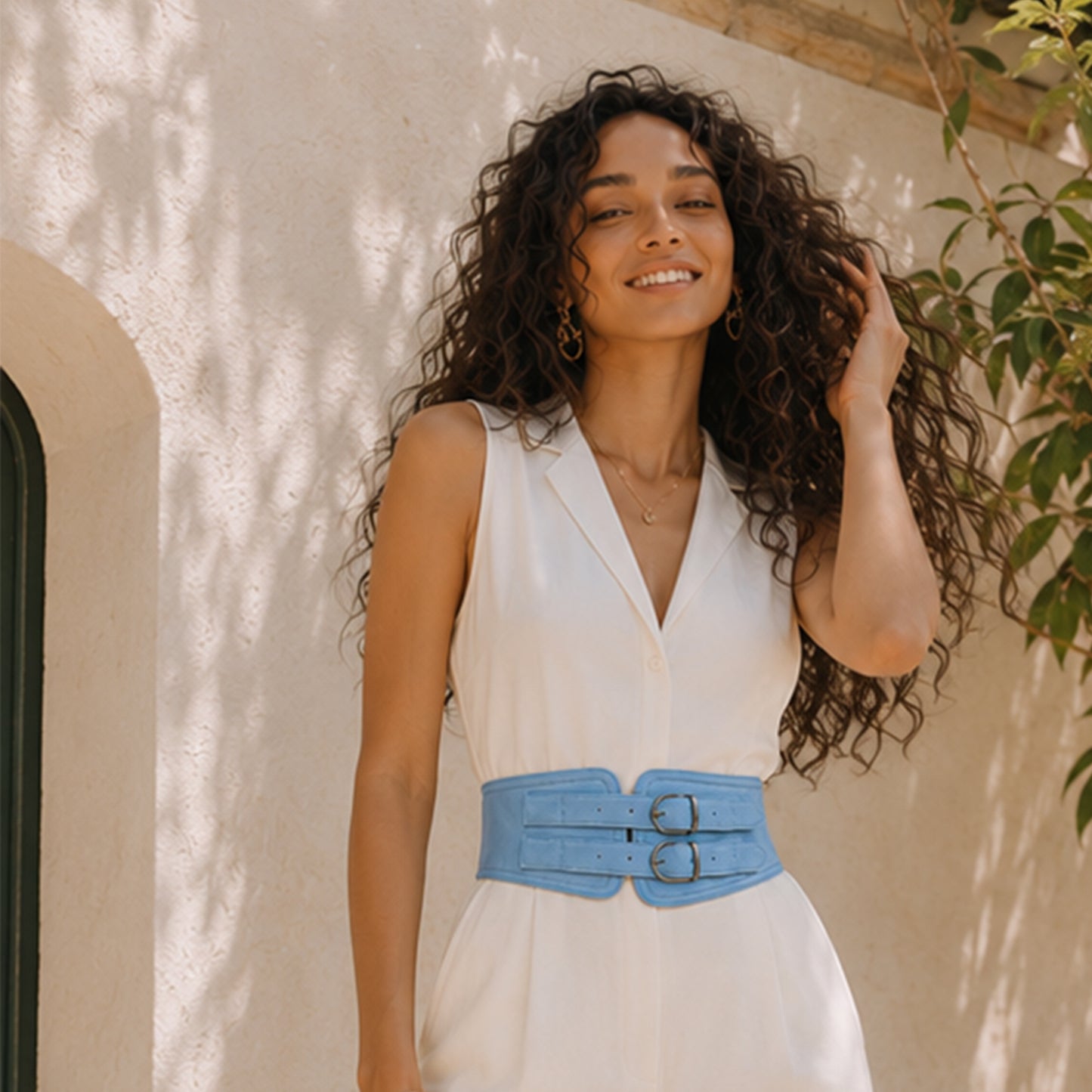 Seravia – Wide Waist Belt