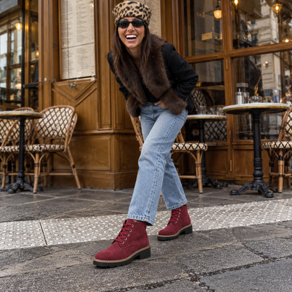 Sierra – Lace-Up Ankle Boots