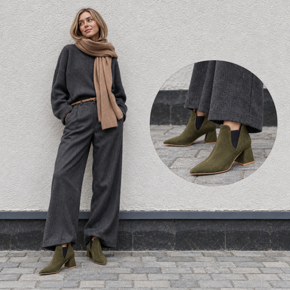 Bilbao – Pointed Chelsea Ankle Boots