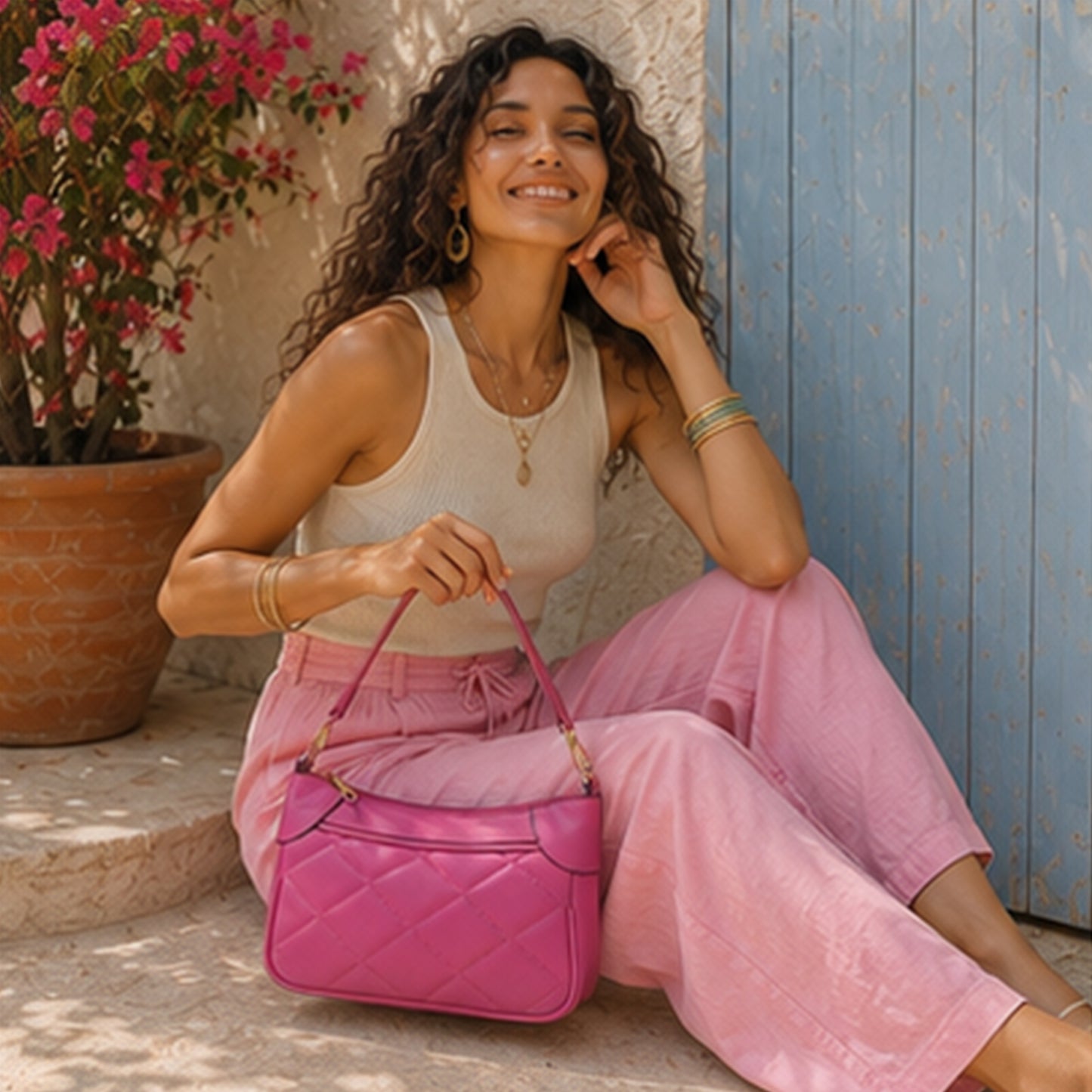 Loreva – Quilted Shoulder Bag