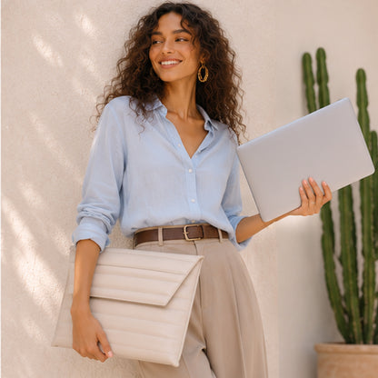 Zavelle – Laptop Sleeve & Clutch Bag up to 14