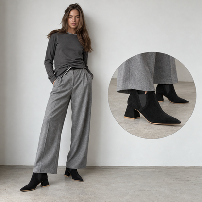 Bilbao – Pointed Chelsea Ankle Boots