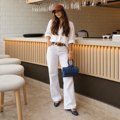 Lora – Square Toe Flat