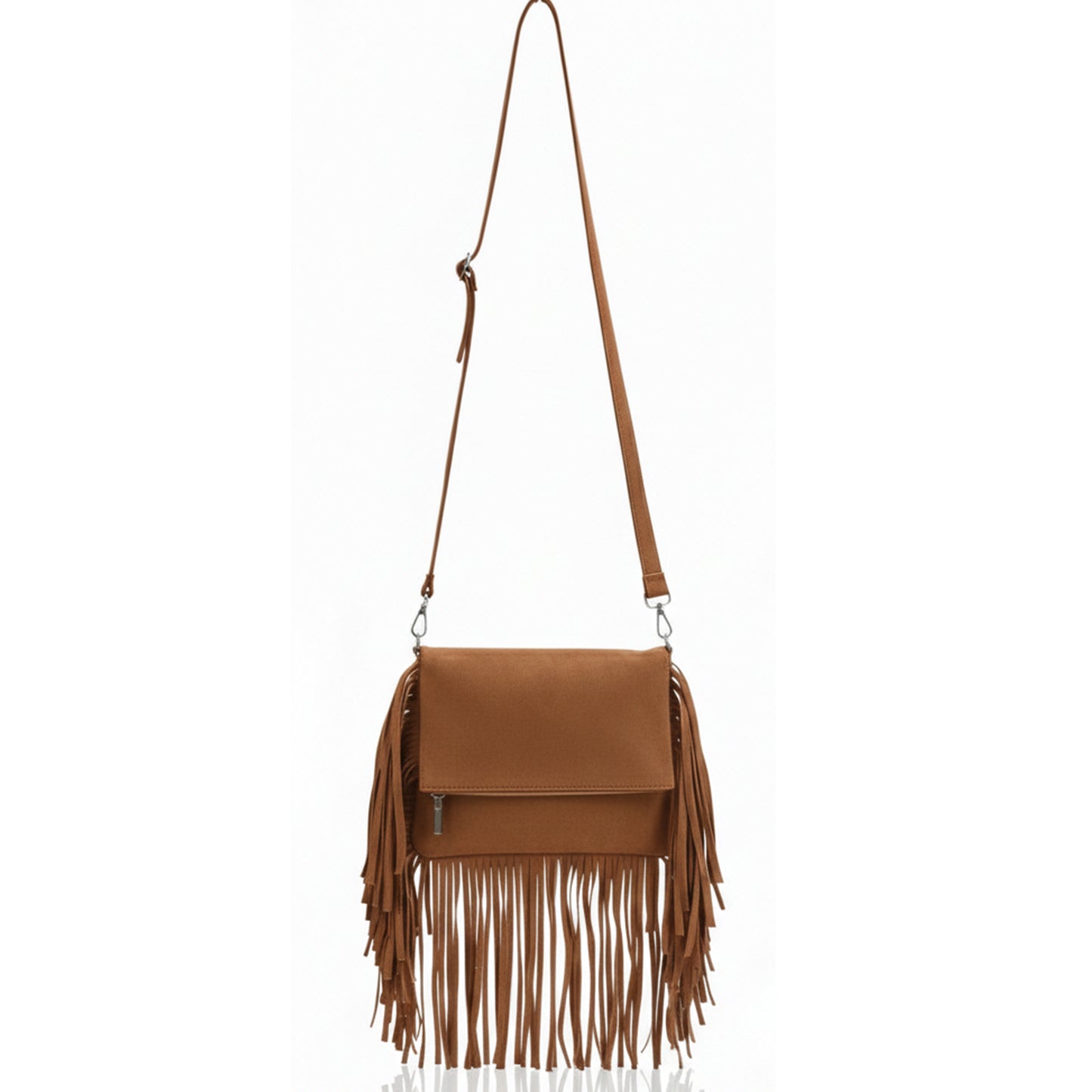 Juno – Suede Fringe Crossbody