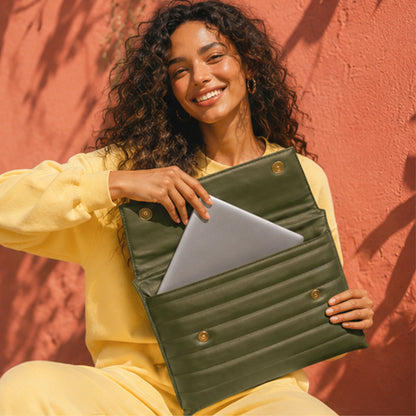 Zavelle – Laptop Sleeve & Clutch Bag up to 14