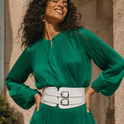 Seravia – Wide Waist Belt