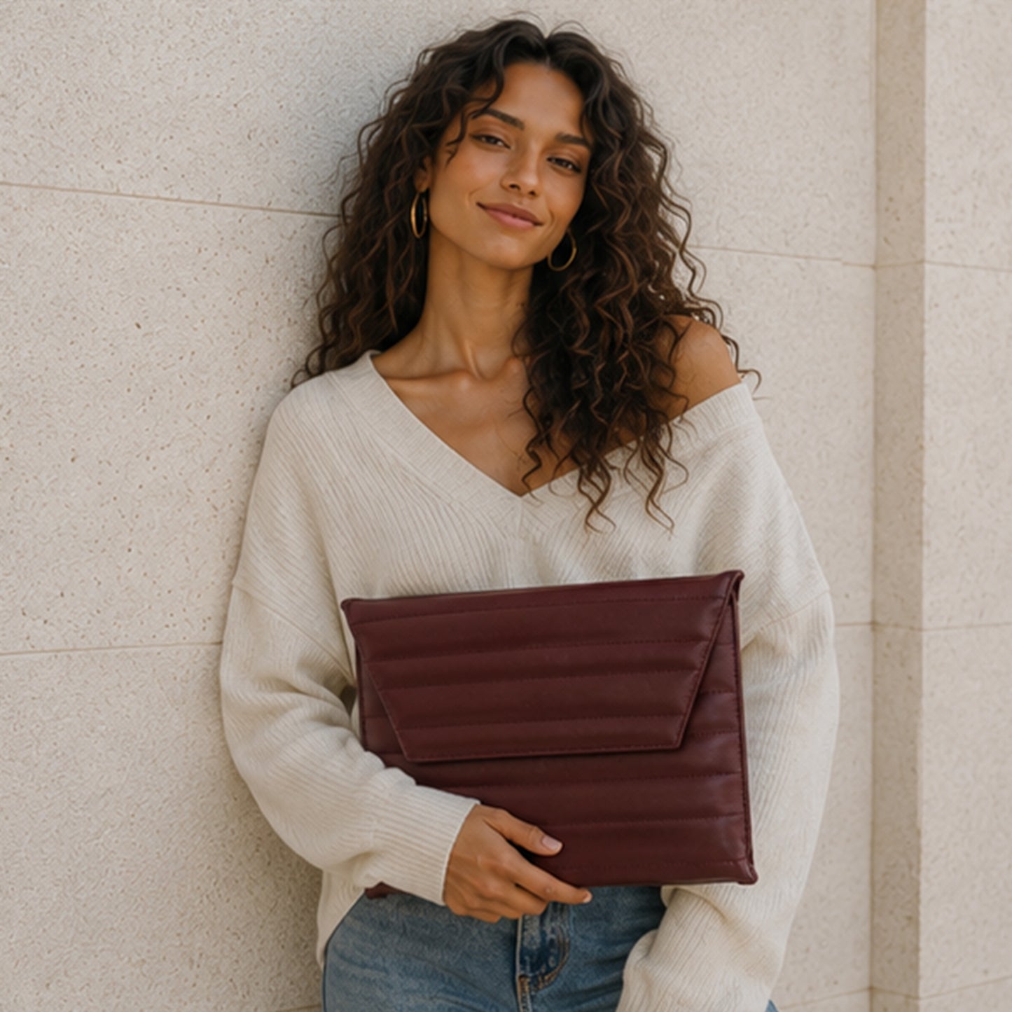 Zavelle – Laptop Sleeve & Clutch Bag up to 14