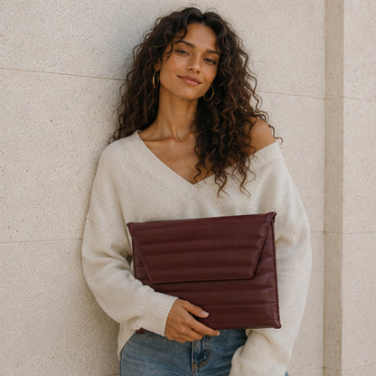 Zavelle – Laptop Sleeve & Clutch Bag up to 14