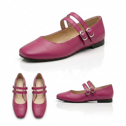 Chiara – Square Toe Flat