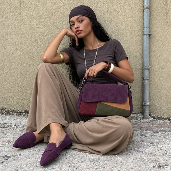 Alma Latina – Satchel Suede Bag