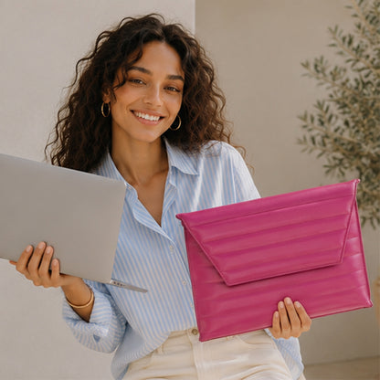 Zavelle – Laptop Sleeve & Clutch Bag up to 14