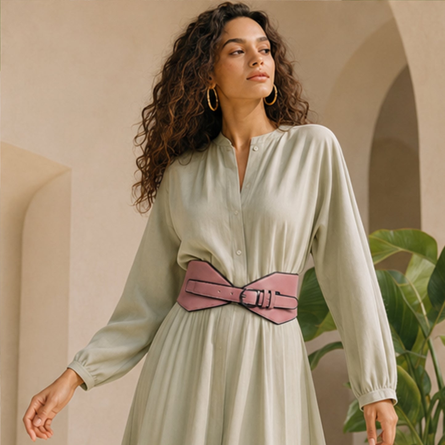 Cezra – Wide Waist Belt
