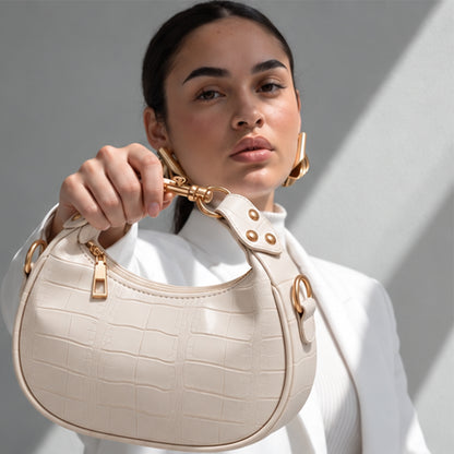 Savannah – Croc Shoulder Bag