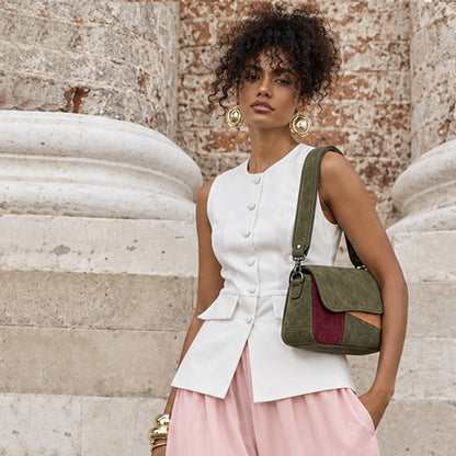 Alma Latina – Satchel Suede Bag