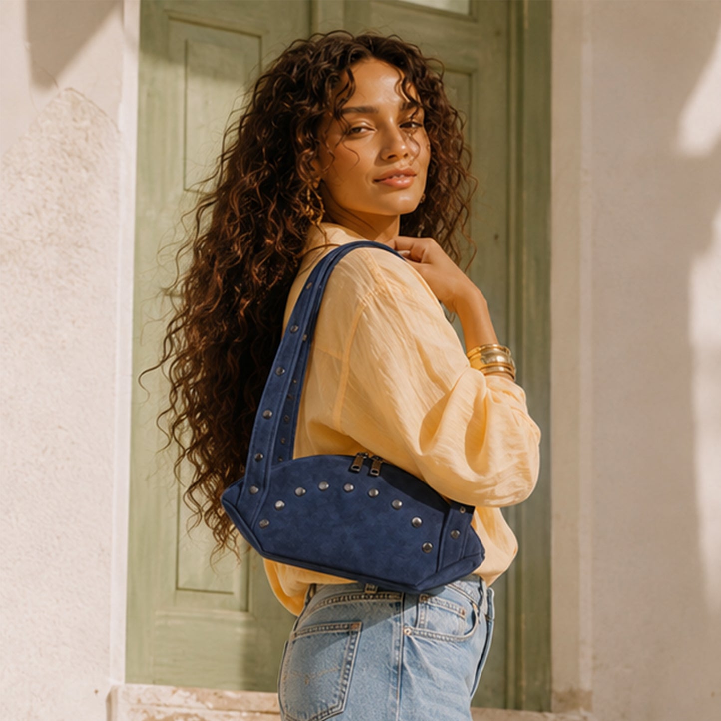 Liora – Studded Shoulder Bag