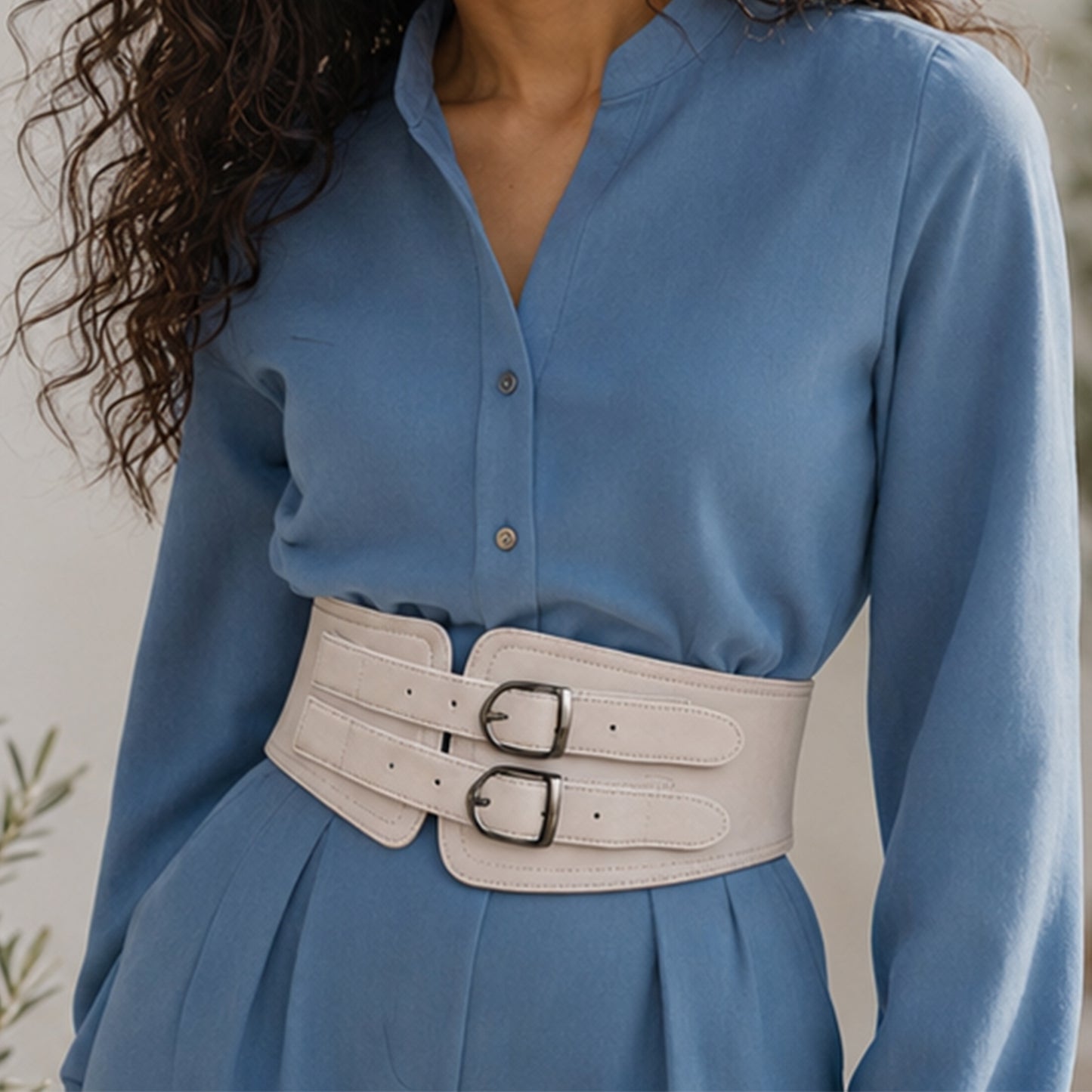 Seravia – Wide Waist Belt