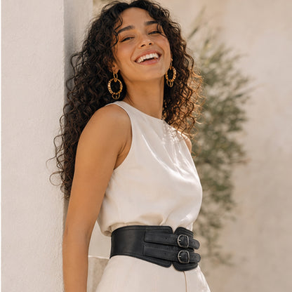 Seravia – Wide Waist Belt