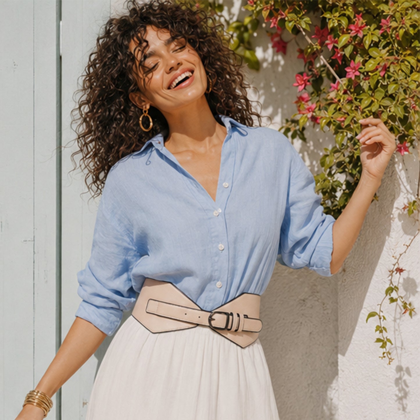 Cezra – Wide Waist Belt