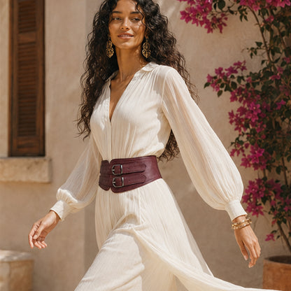 Seravia – Wide Waist Belt