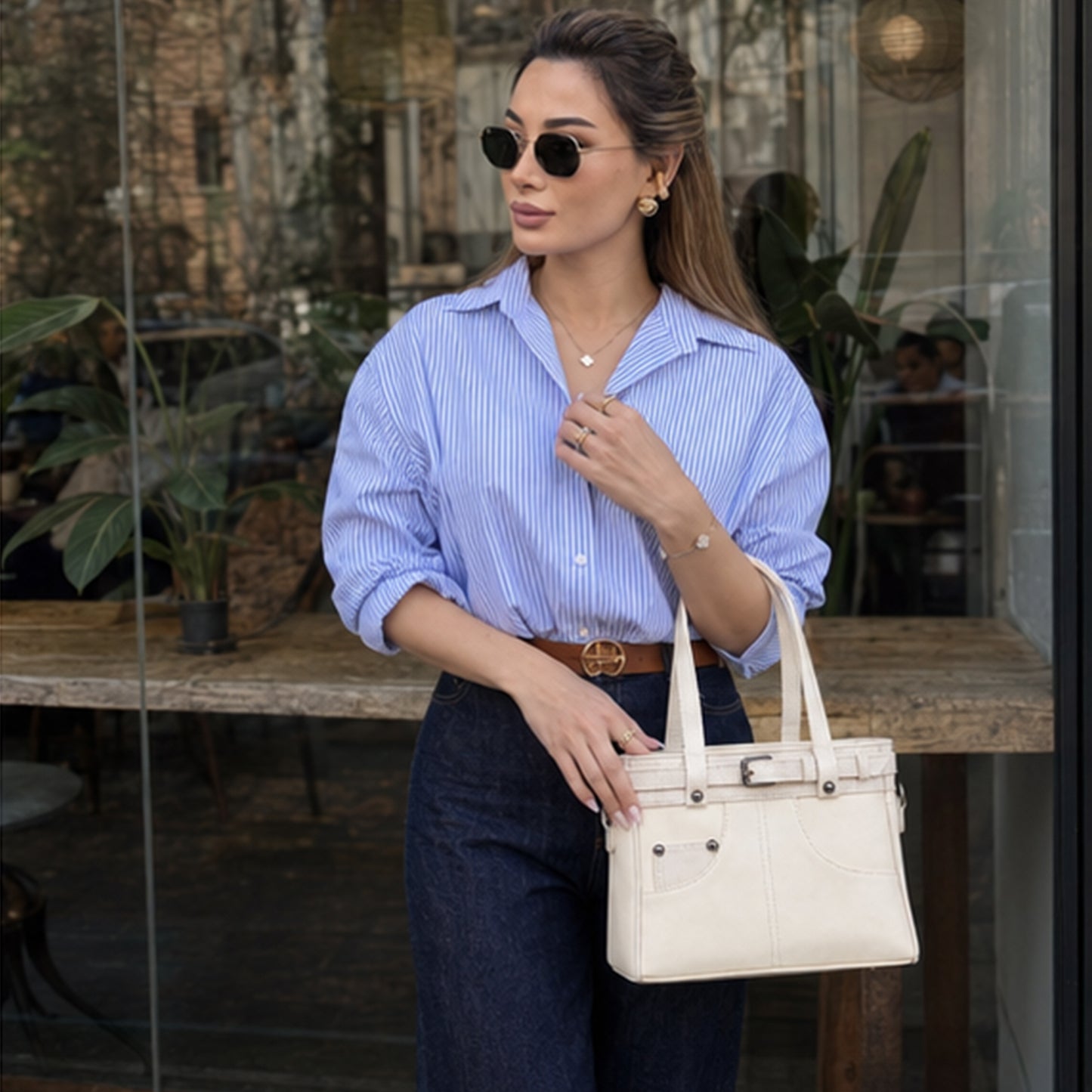 Montana – Belted Tote Bag