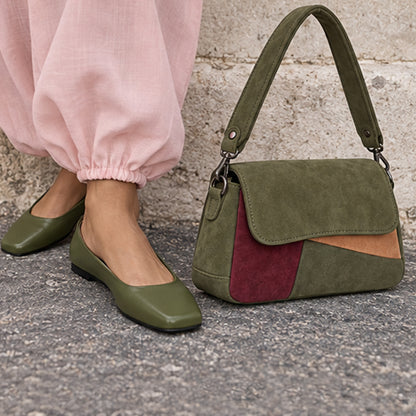 Alma Latina – Satchel Suede Bag