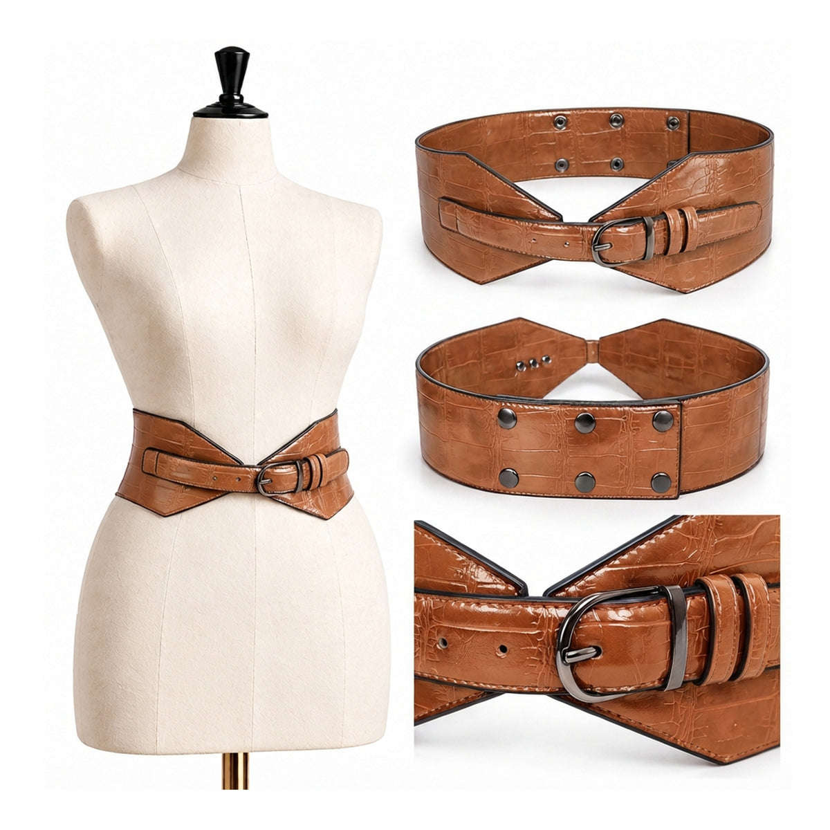 Seraphine – Croc Belt