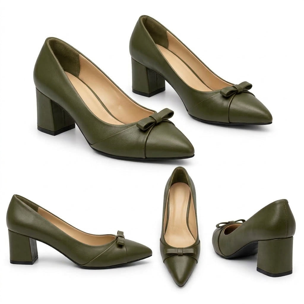 Veya – Bow Block Heel