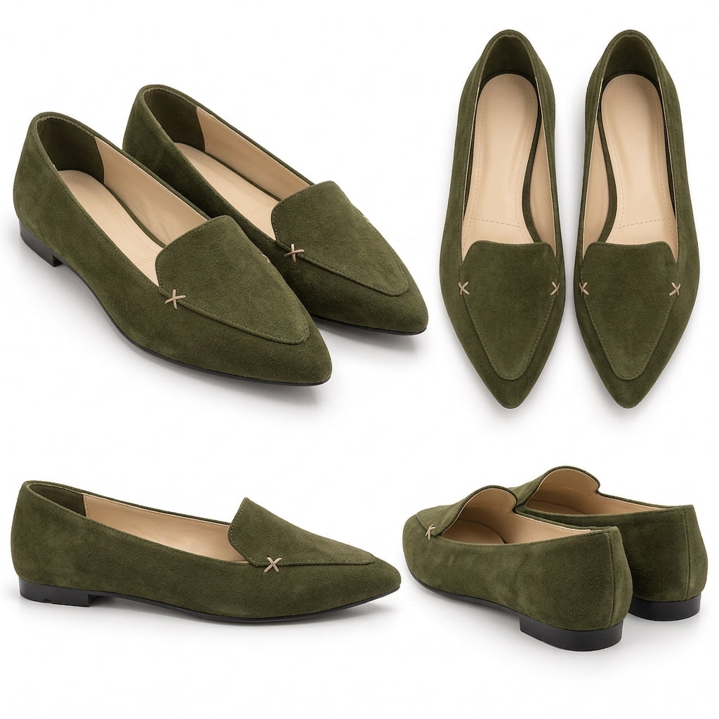 Luzia – Suede Flat