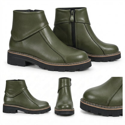 Córdoba – Sculpted Collar Ankle Boots