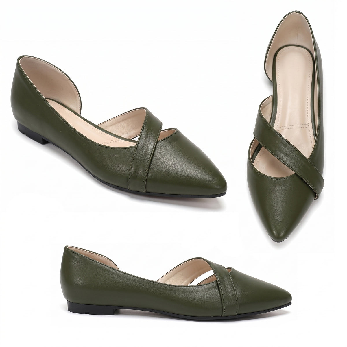 Aria – Cross Strap Flat